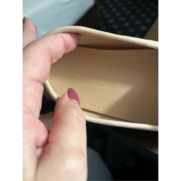 Cole Haan Evelyn Pale Pink Driver Loafer sz 10 EUC - Picture 4 of 7